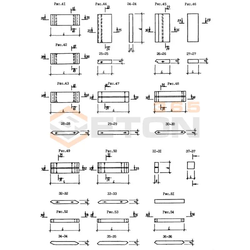 Блоки панелей наружных стен Серия 1.090.1-9м СБ 24-2-6 я л (1.090.1-9м)