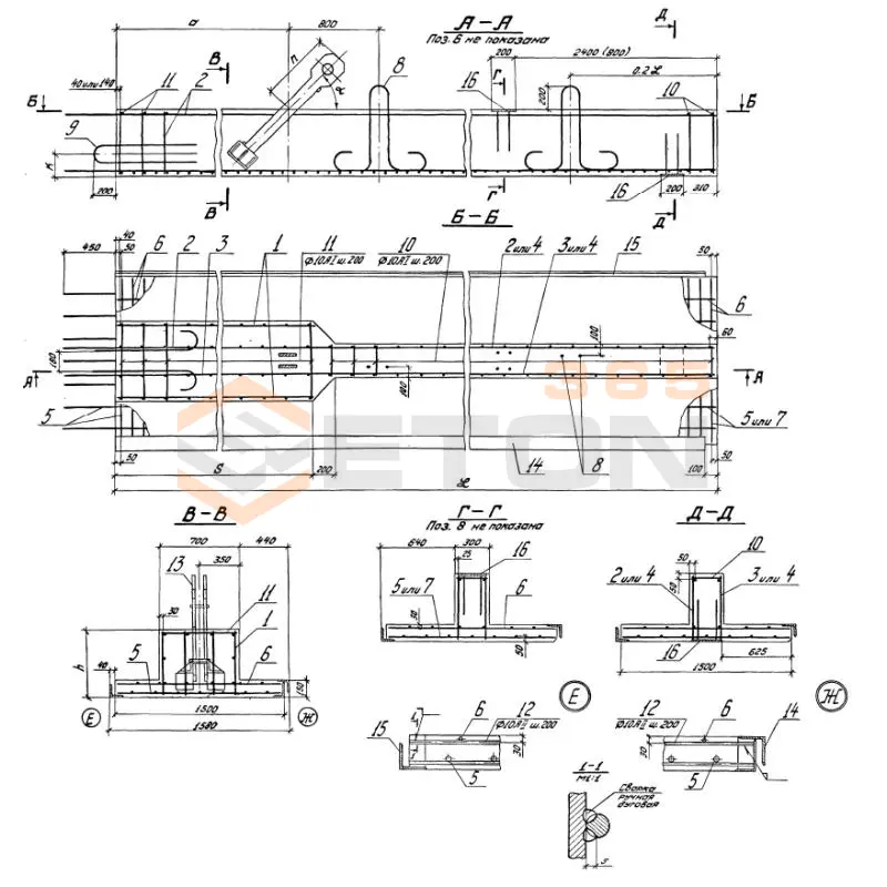 Элементы Серия 3.505.1-15 1ВЭБ 90-6