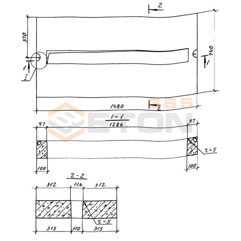 Плиты Шифр В 019 ПО 74-148-16 (Шифр В 019)