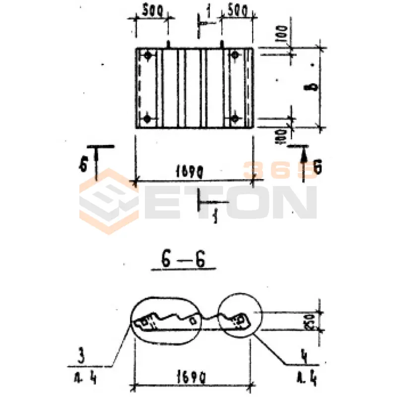 Лестничные марши без фризовых ступеней серия 1.151.1-7 и 1.151.1-8 с ( 1.151-4 ) 1ЛМ 17-12-9-4