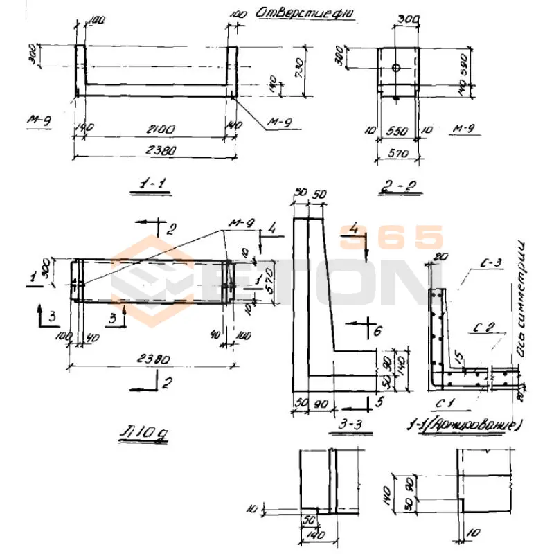 Лотки Л Серия ИС 01-04 Л 10д