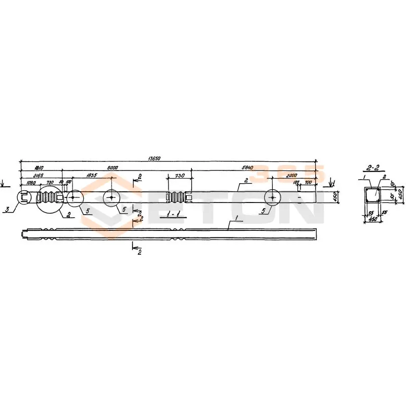 Колонны Серия 1.420.1-25 К 12-5