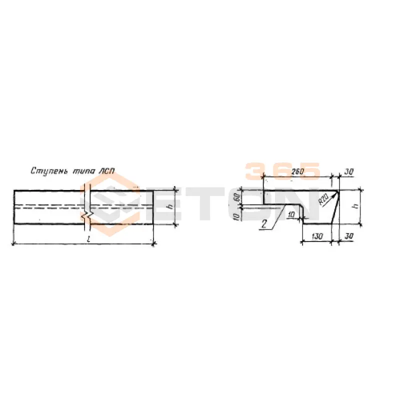 Площадочные вкладыши Серия 1.055.1-1 (1.155-1, ГОСТ 8717.0-84 и 8717.1-84, ИИ 03-02) ЛСП 17 сг