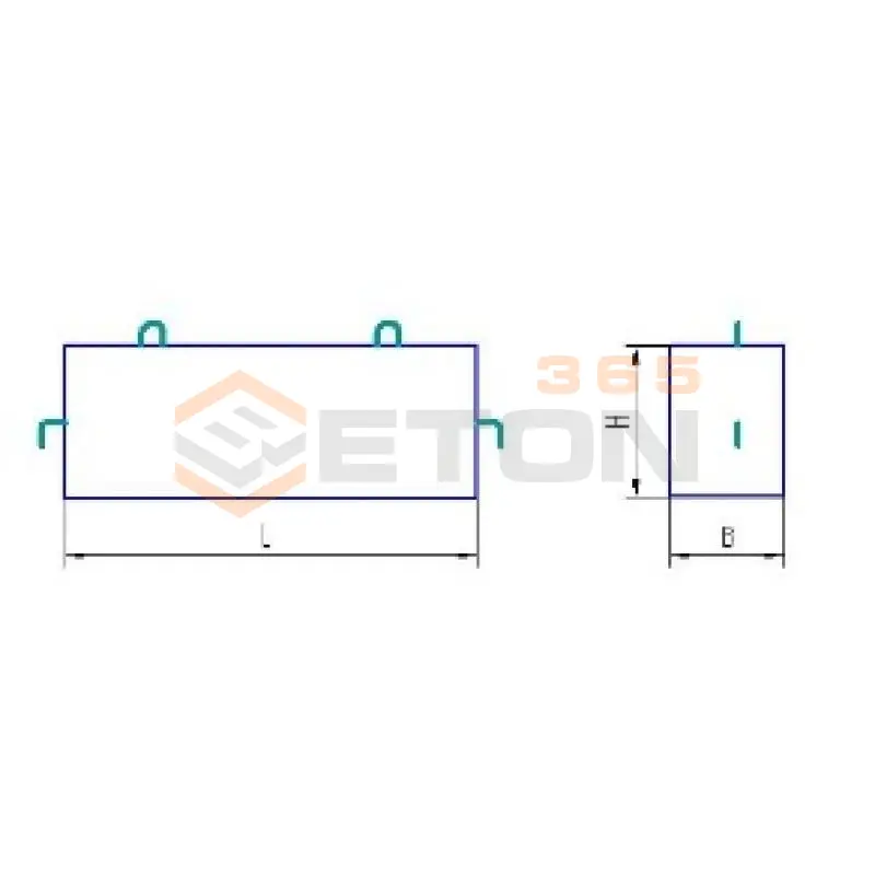 Утяжелители сборные железобетонные поясные типа ТУ 102-162-78 УБП 0,5