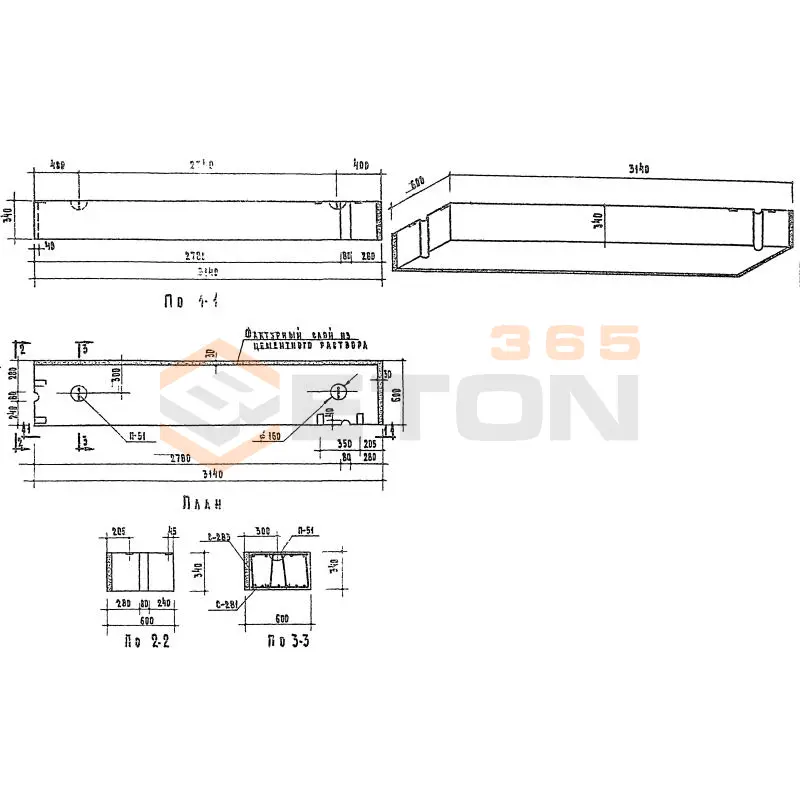 Блоки поясные Серия ИИ 03-05 НМК 33-6 л