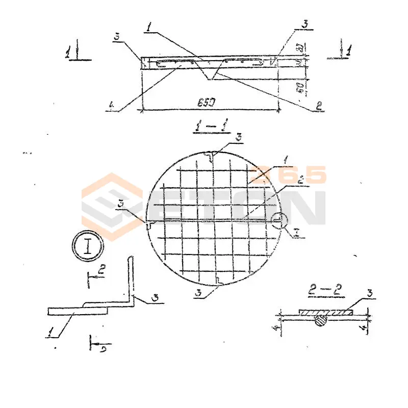 Подпятники Серия 3.407.1-175 П 2