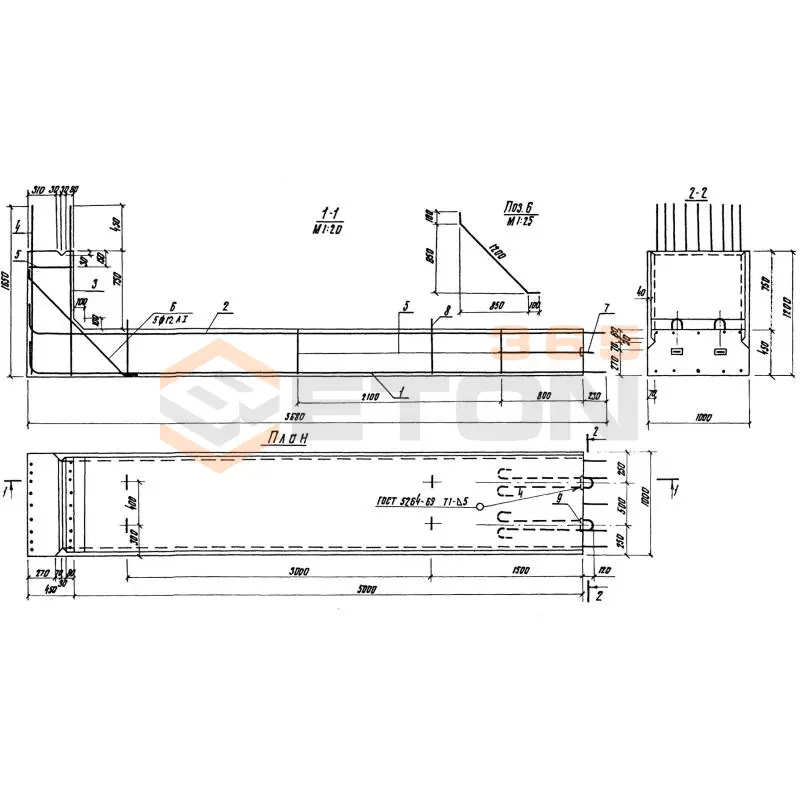 Блоки стеновые Серия 3.820.1-29 СБ 50 (3.820.1-29)