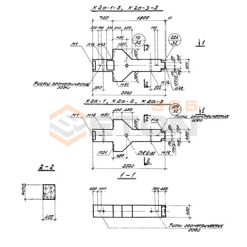 Колонны типа (К) (инд.) К 2 А-1