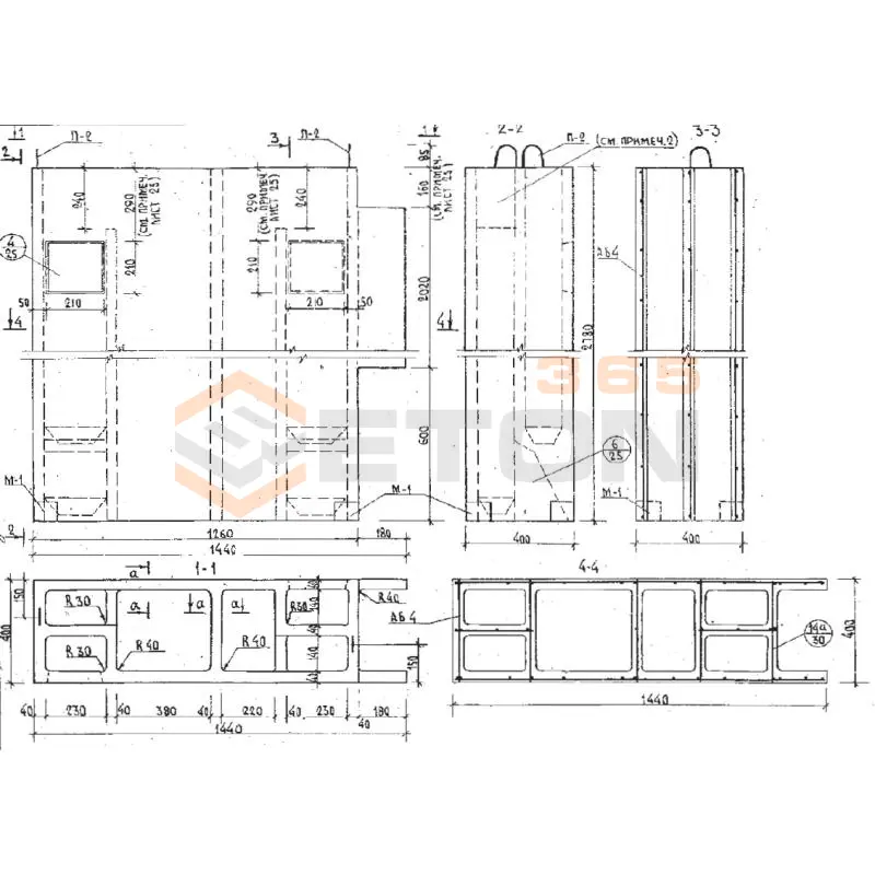 Вентблоки Серия Б 1.134-7 ВБ 4-28 л