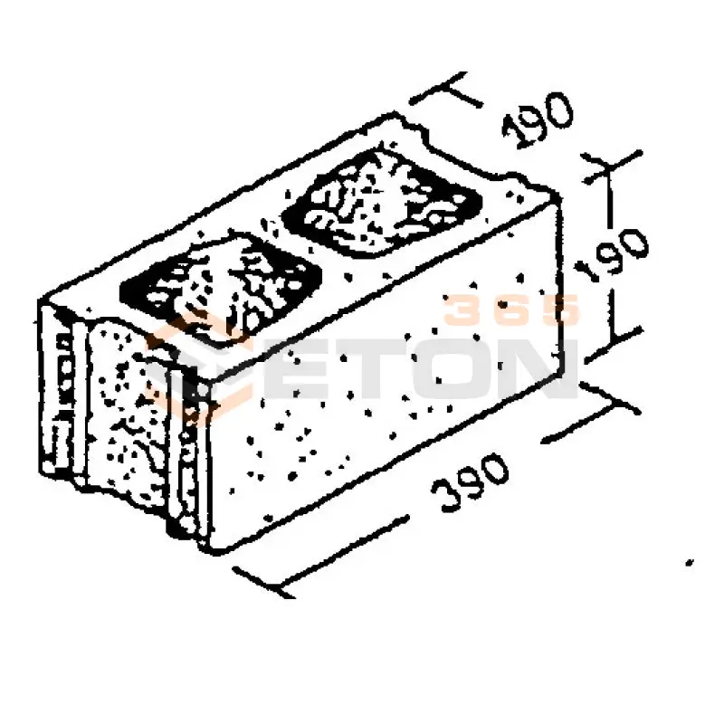 Камни для кладки стен ТУ 5741-004-18576628-99 СКЦ 1 л