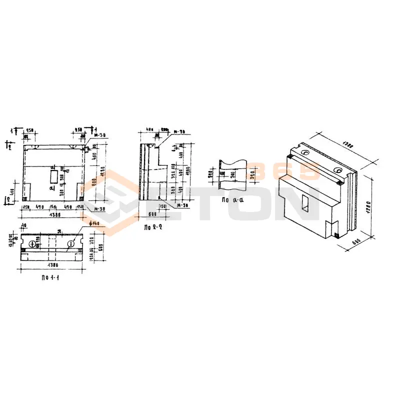 Блоки стеновые Серия 03-05 НМ 78-6