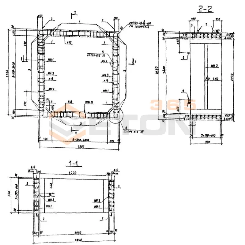 Блоки Серия 03.005-6 БВС III 2,2-2,4