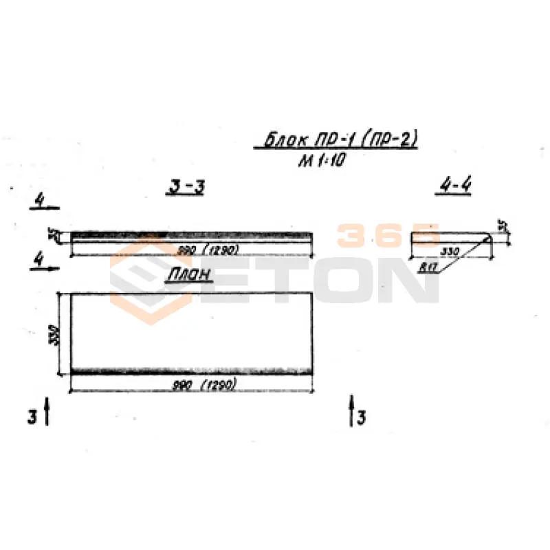 Блоки ТП 501-0-47 ПР 2