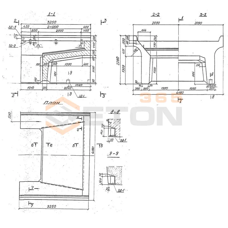 Блоки шкафные ТП 1067/11 Ш 9