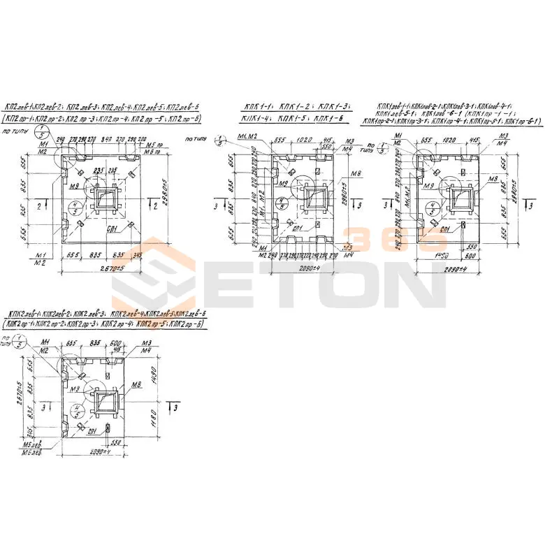 Капители Серия 1.420.1-14 КП 2пр-6 (1.420.1-14)