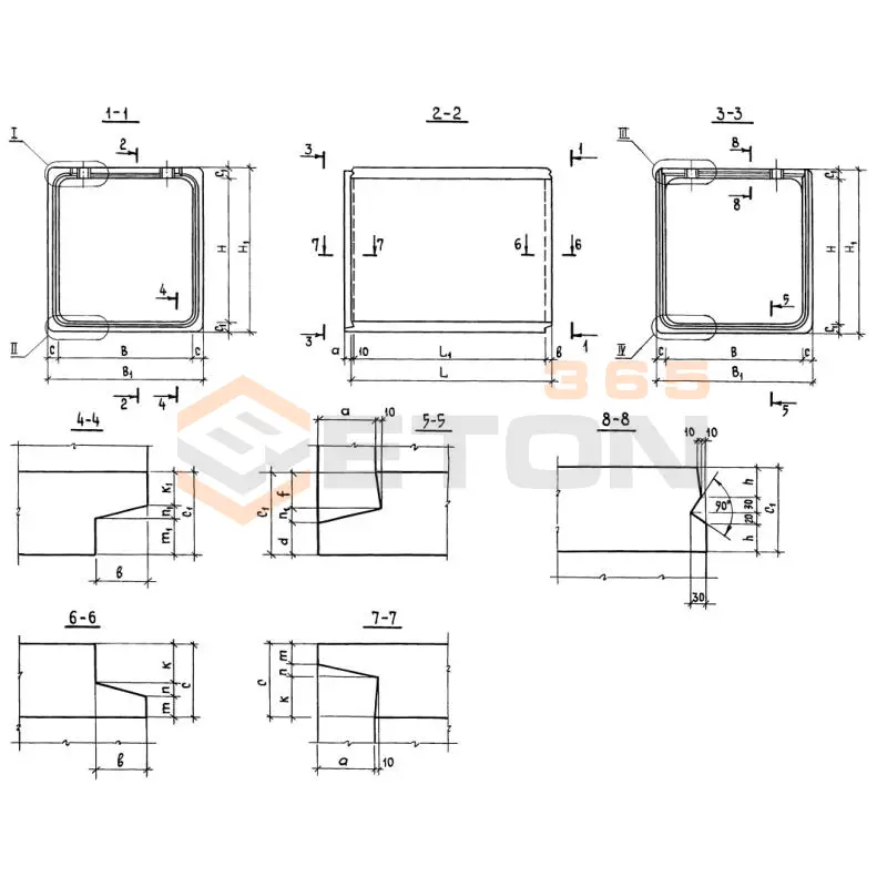 Элементы объемные Серия 3.006.1-3/83 БО 30-21-5