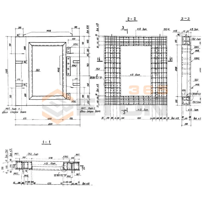 Блоки Серия 03.005-6 БВТ II 2,2-2,4 д