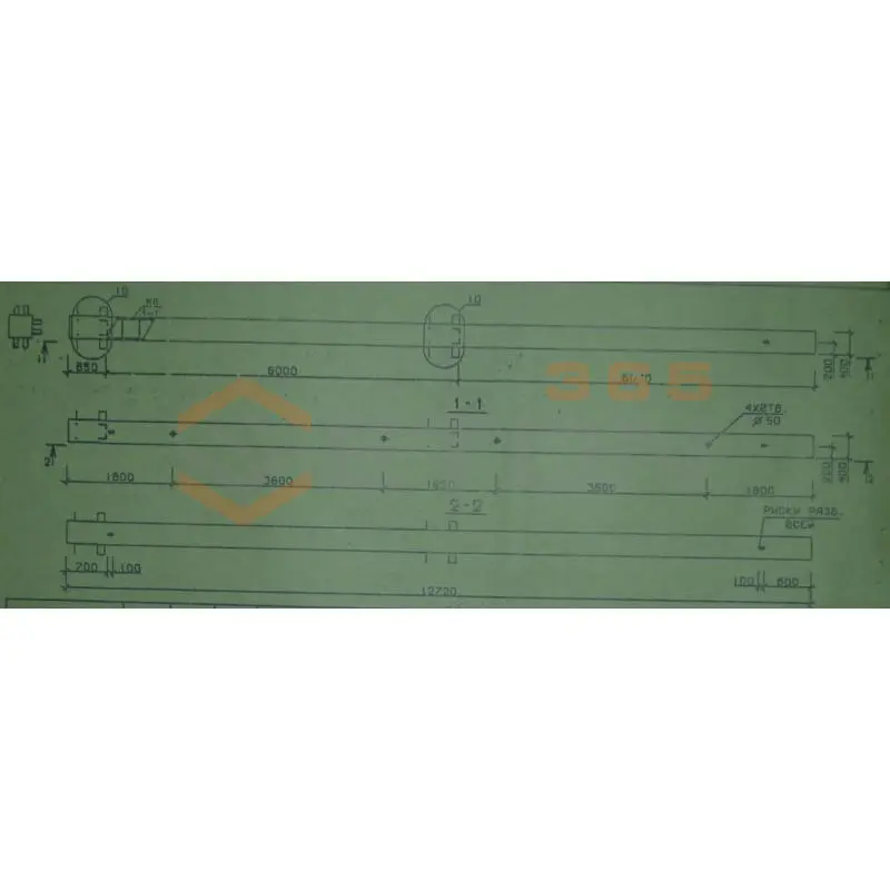 Колонны сечением 400х400 мм для зданий с высотами этажей 5,4-6,0 и 6,0 (7,2) м Серия 1.020.1-2с/89 3КБ 60-127-1 с