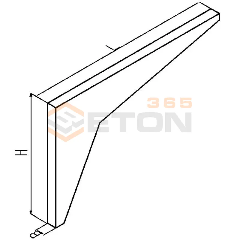 Панели перегородок железобетонные для зданий промышленных и сельскохозяйственных предприятий Серия 1.030.9-2 РПС 12-2-110
