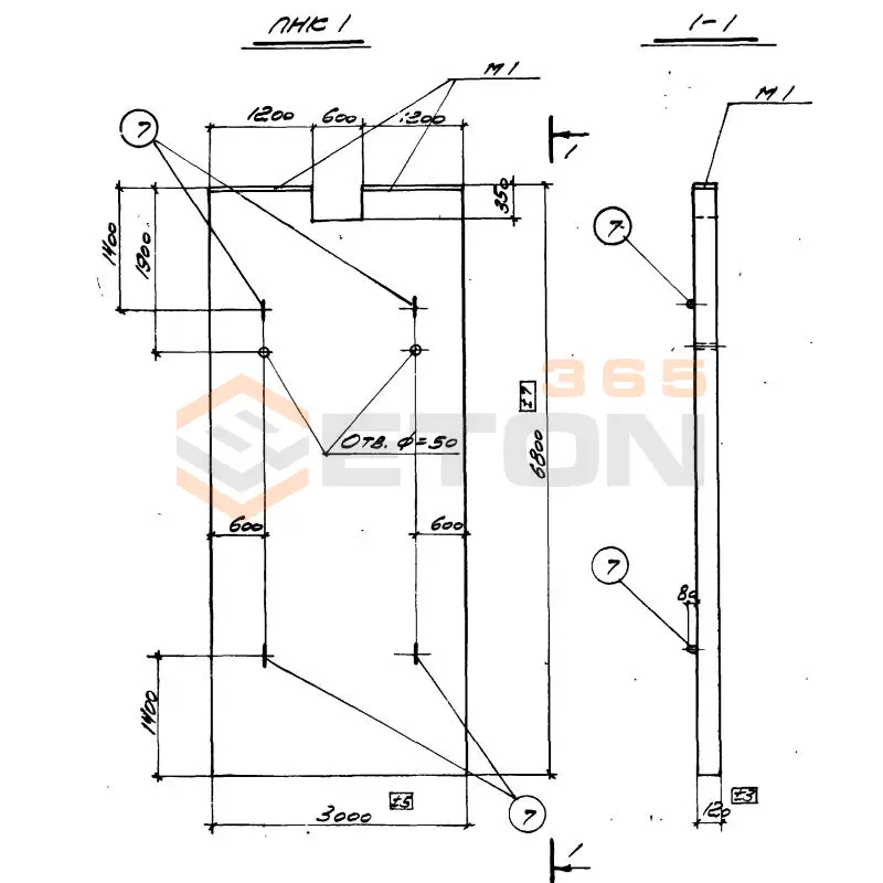 Панели ТП 901-6-43 ПНК 1