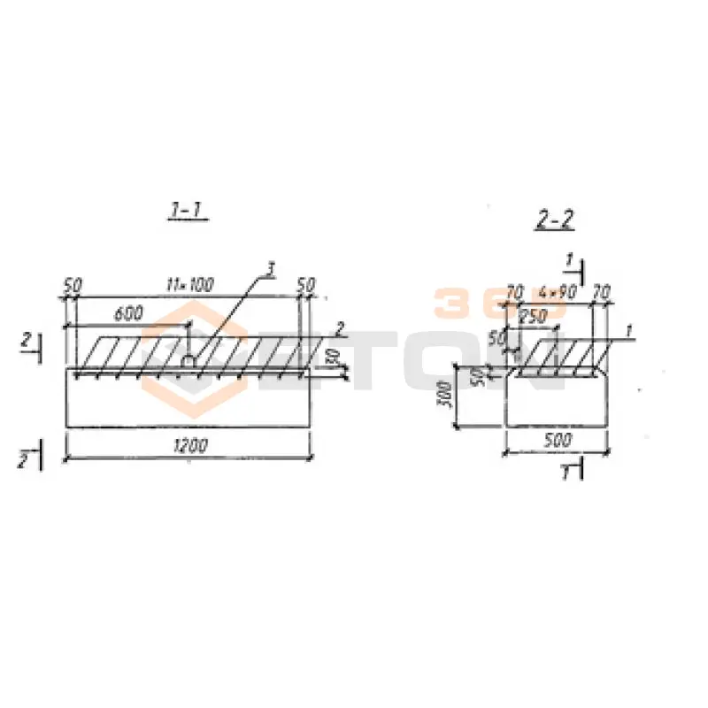 Лежни Серия 3.501-180.95 Л