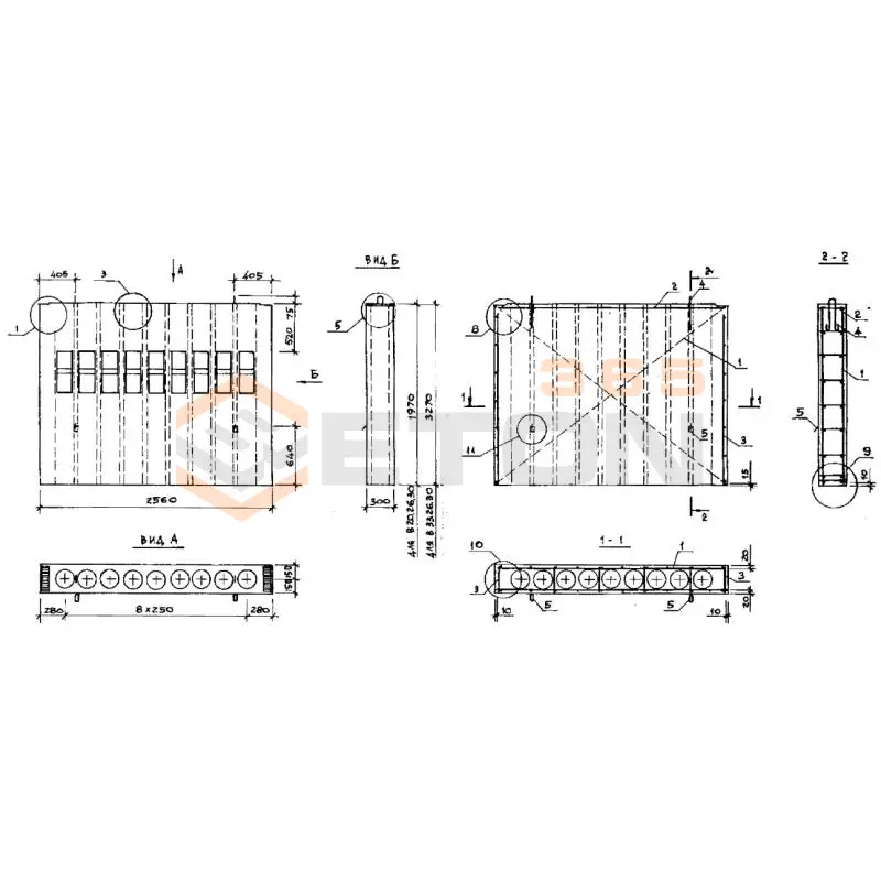 Блоки вентиляционные Серия 1.034.1-1/90 В 20-26-30