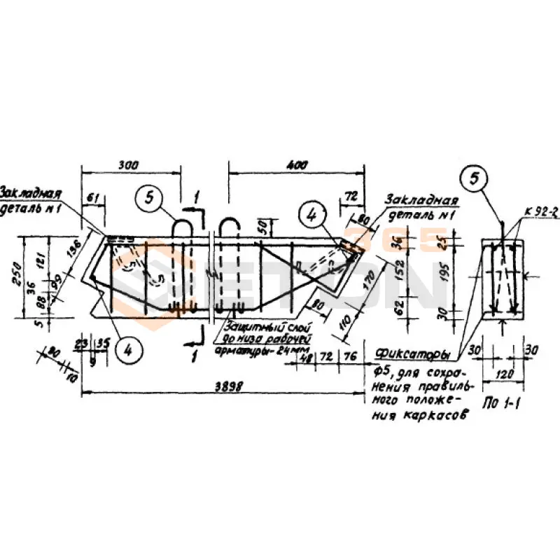 Косоуры Серия ИИ 03-02 К 33