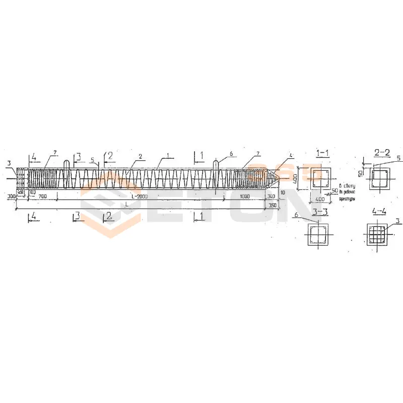 Сваи Серия 3.500.1-1.93 С 11-40 к7