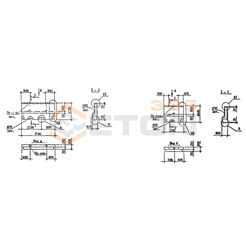 Панели наружных стен Серия 1.090.1-7с ПСП 18-10-3 пс9 (1.090.1-7с)