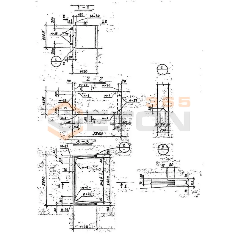 Блоки камер Серия 3.903 КЛ-13 СБК 2,6-1