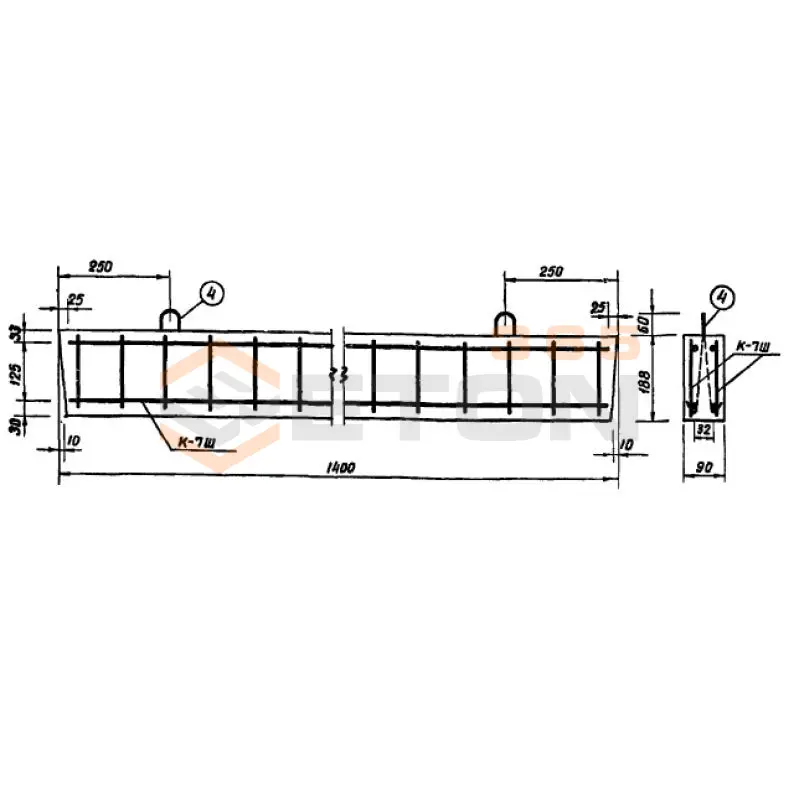 Перемычки Серия ИИ 01-02 ШБ 1 (ИИ 01-02)
