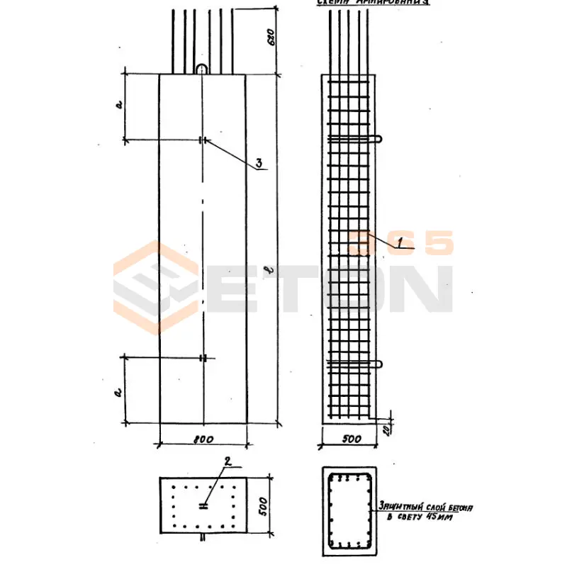 Стойки Серия 3.503.1-100 С 7-50 тАIII-4