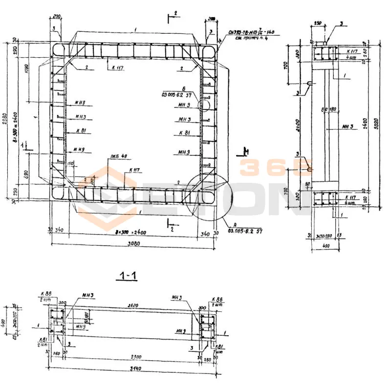 Блоки Серия 03.005-6 БВТЛ II 2,5-2,4
