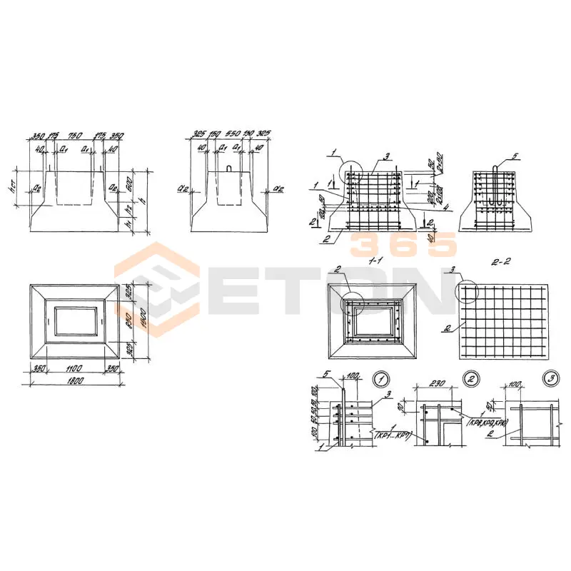Ростверки Серия 1.411.1-4 21Ф 4-1 (1.411.1-4)