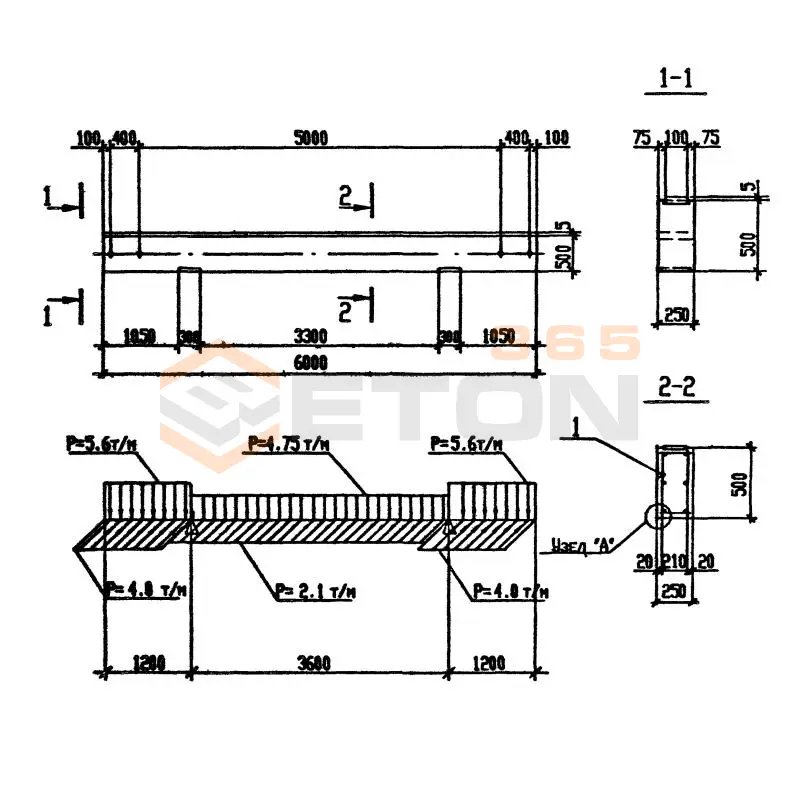 Траверсы Серия 3.016.1-11 Т 5-10