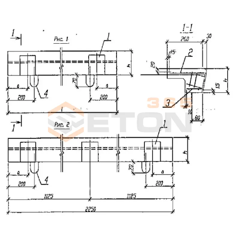 Площадочные вкладыши Серия Б1.055.1-1.01 ЛСП 14 (Б1.055.1-1.01)