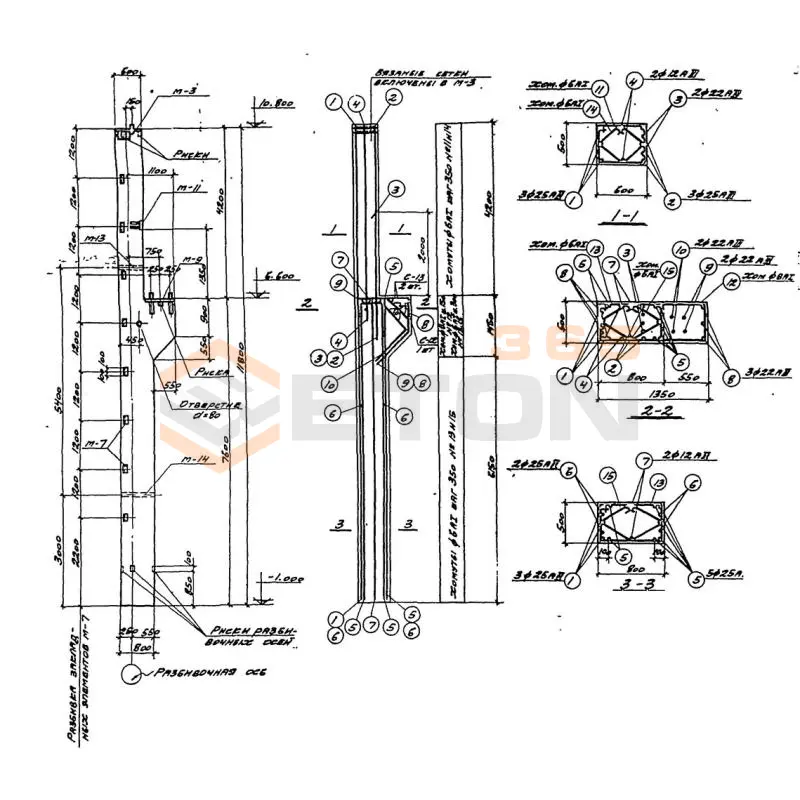 Колонны Серия КЭ 01-49 КП 5-47