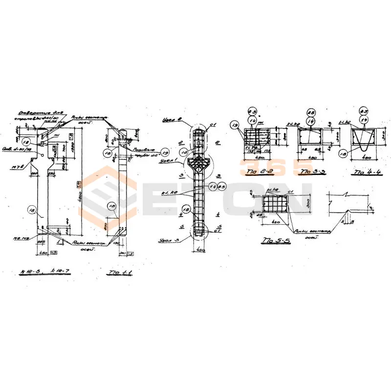 Колонны Серия ИИ 62 К 12-5 (ИИ 62)