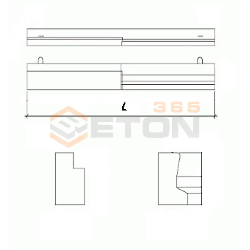 Балки лестничные (1.22-03, инд) БЛ 35-2,4 т