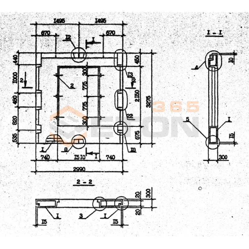 Панели наружных стен Серия 1.090.1-2с ПСД 30-33-3-2 пс9 (1.090.1-2с)