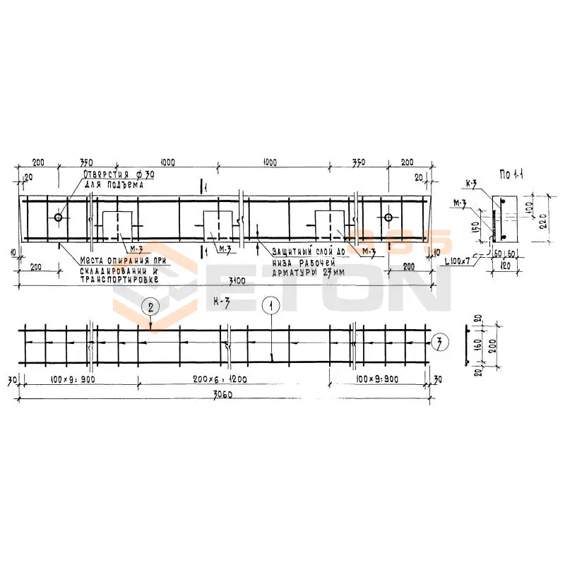 Перемычки Серия 86 и 85 БУ 31-1