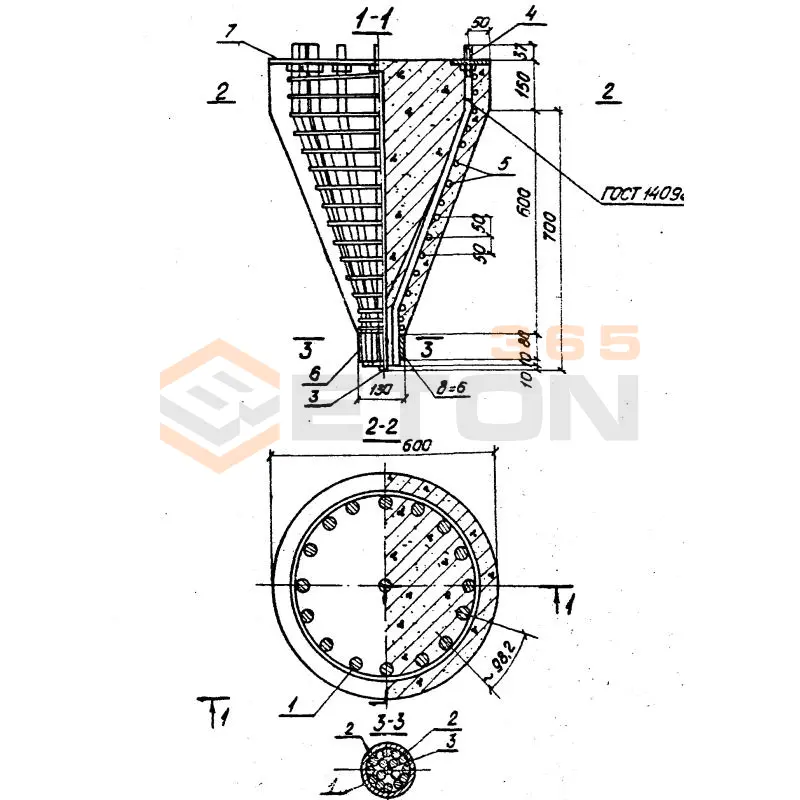 Наконечники Серия 3.501.1-124 НГ 60
