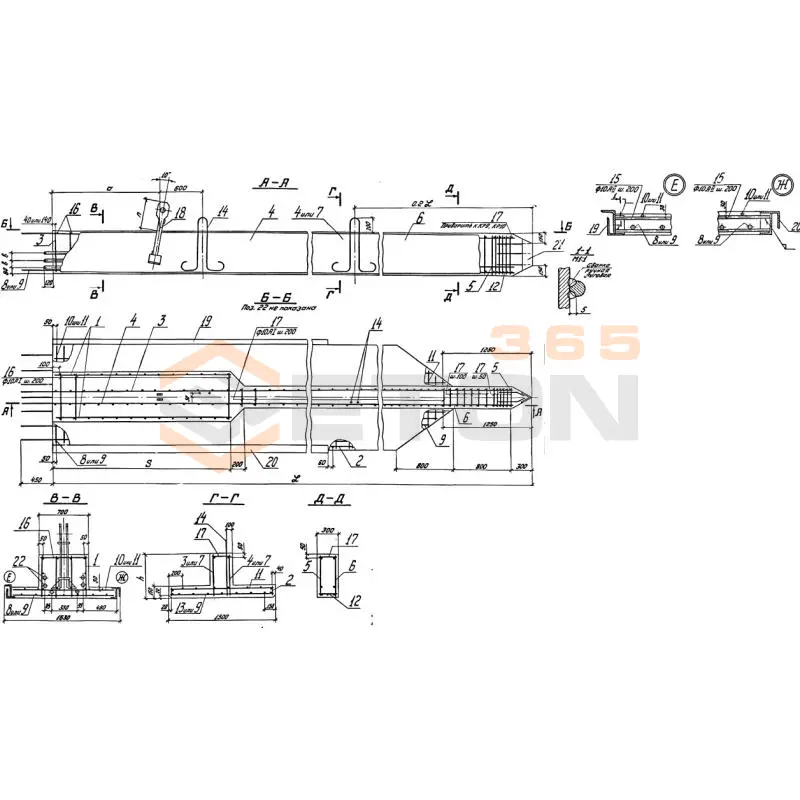 Шпунты Серия 3.505.1-15 ШТВ 70-4