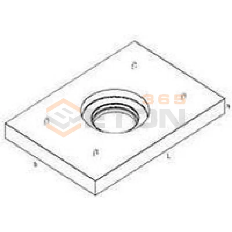 Плиты дорожные Серия 3.900-3, ГОСТ 8020-90, 3.900.1-14 ПДЛ 6 т (без люка)