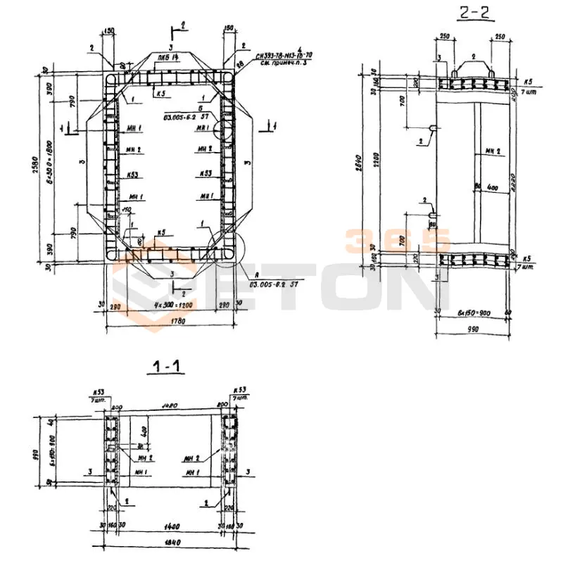 Блоки Серия 03.005-6 БВТ IV 1,4-2,2