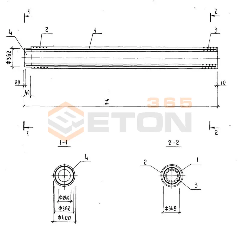 Сваи-колонны Серия 3.015-5/86 СК 11-40 т3 (3.015-5/86)