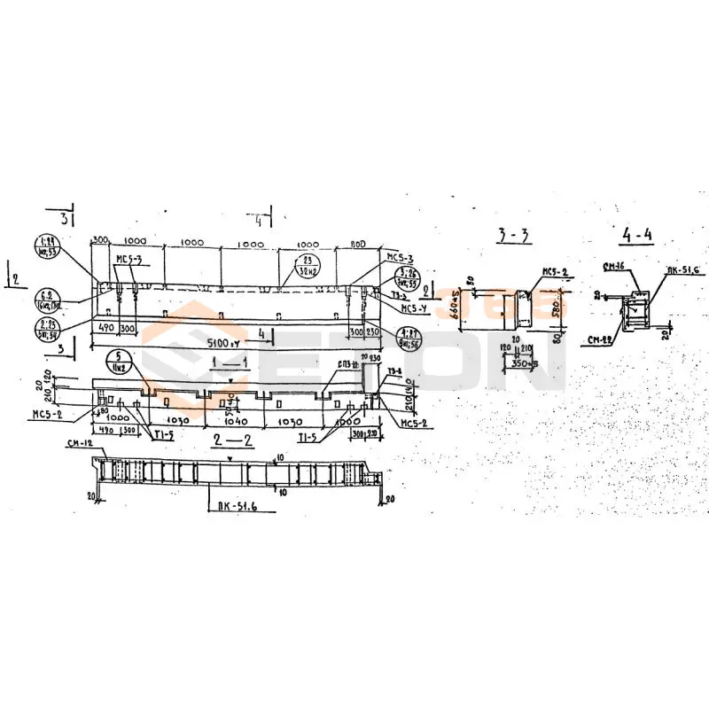 Панели наружных стен Серия 1.232 КЛ-2 НР 2-51-6-35 (1.232 КЛ-2)