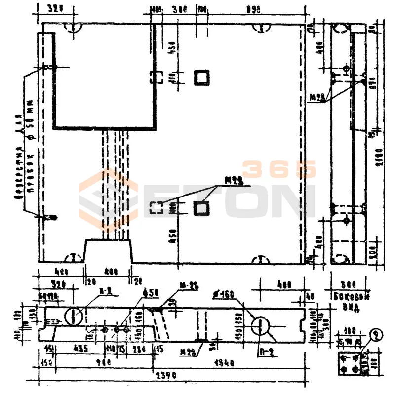 Блоки стеновые Серия 03-05 ВМ 62 пс