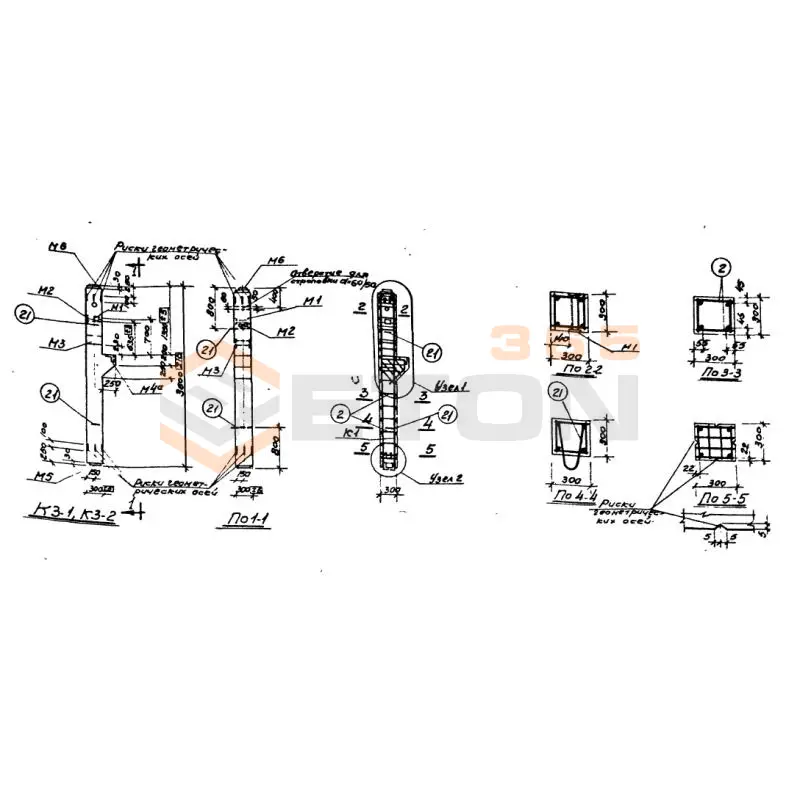 Колонны Серия ИИ 62 К 3-2 (ИИ 62)