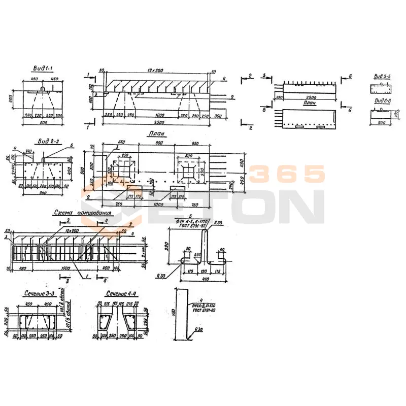 Блоки насадок Серия 3.503.1-79 1БН 25-1-3
